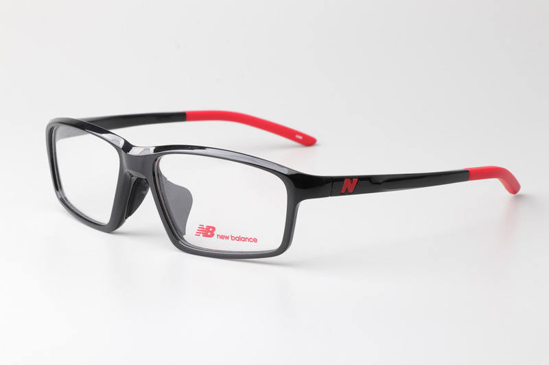 NB09166Z Eyeglasses Black Red