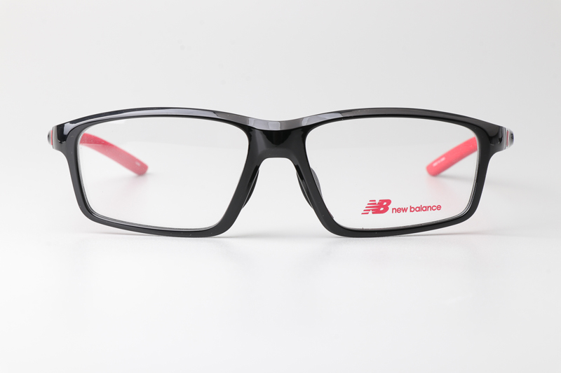 NB09166Z Eyeglasses Black Red