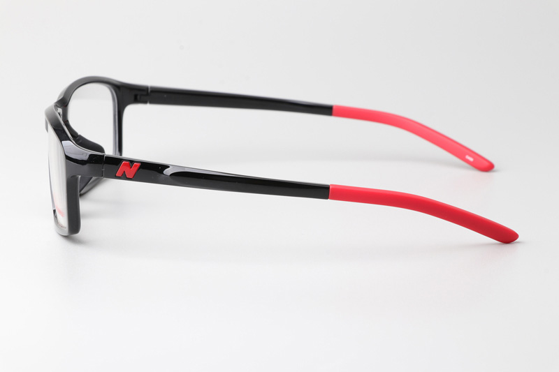 NB09166Z Eyeglasses Black Red