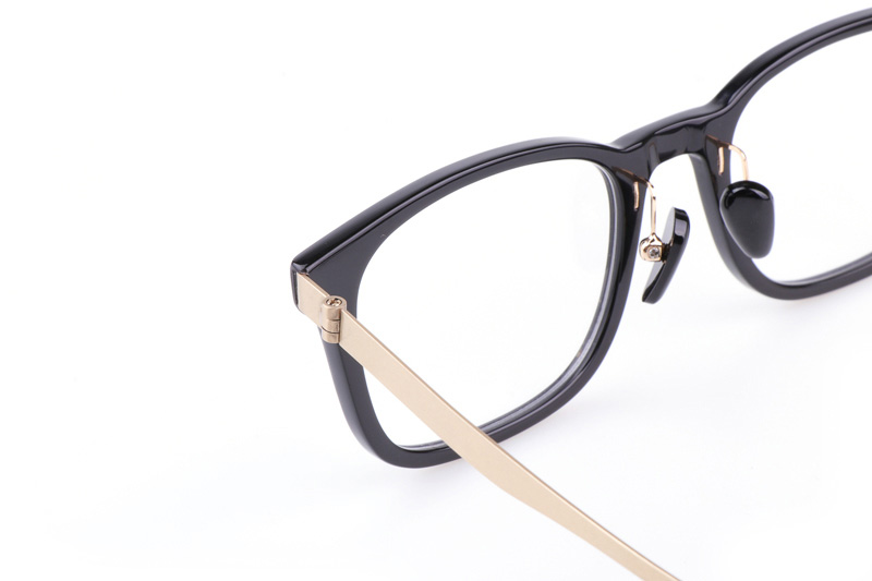 NJT2001 Eyeglasses Black Gold