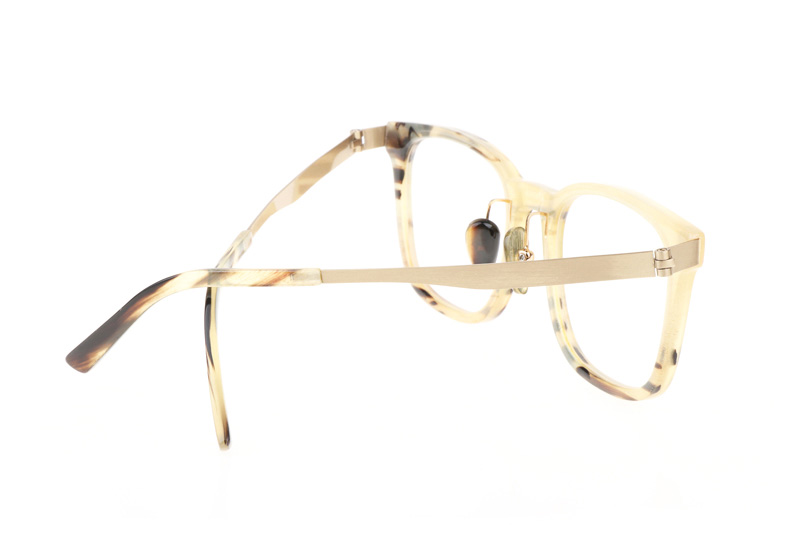 NJT2001 Eyeglasses Gray Yellow Gold