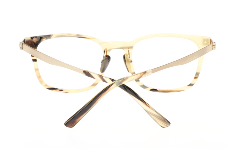 NJT2001 Eyeglasses Gray Yellow Gold