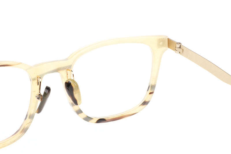 NJT2001 Eyeglasses Gray Yellow Gold