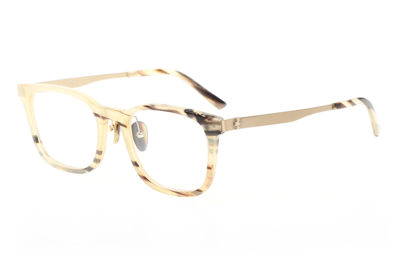 NJT2001 Eyeglasses Gray Yellow Gold