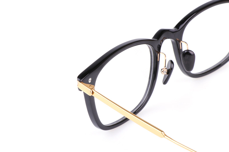 NJT2002 Eyeglasses Black Gold