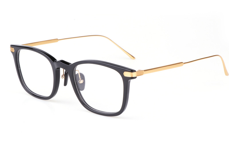 NJT2002 Eyeglasses Black Gold