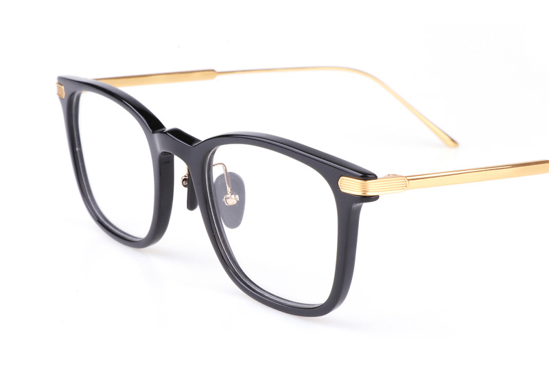 NJT2002 Eyeglasses Black Gold