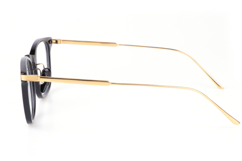 NJT2002 Eyeglasses Black Gold