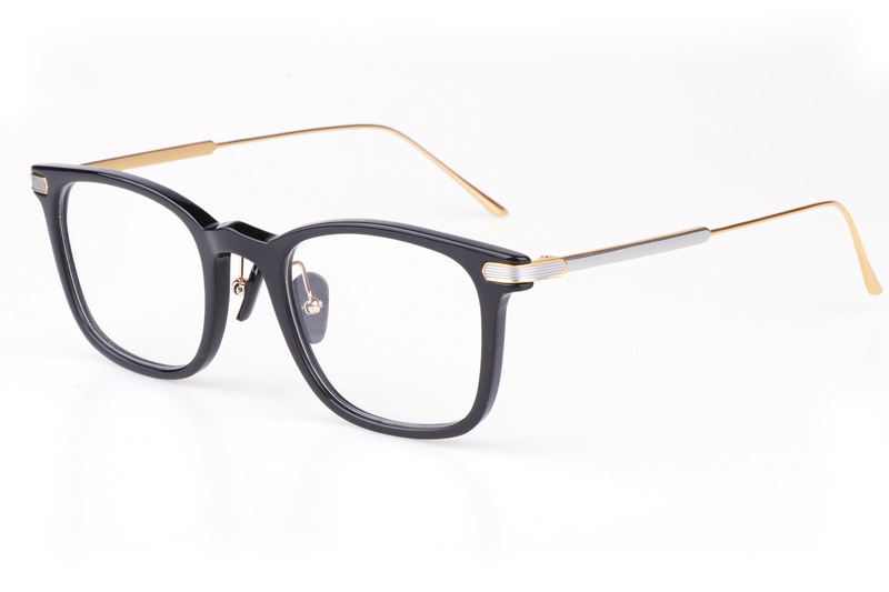 NJT2002 Eyeglasses Black Silver Gold