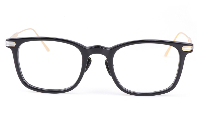 NJT2002 Eyeglasses Black Silver Gold