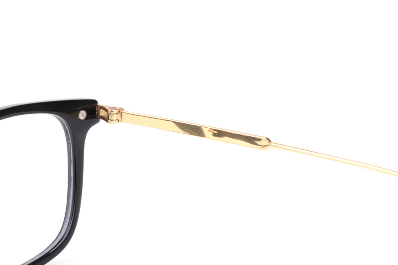 NJT2002 Eyeglasses Black Silver Gold