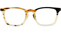 NJT2002 Eyeglasses Yellow Gunmetal