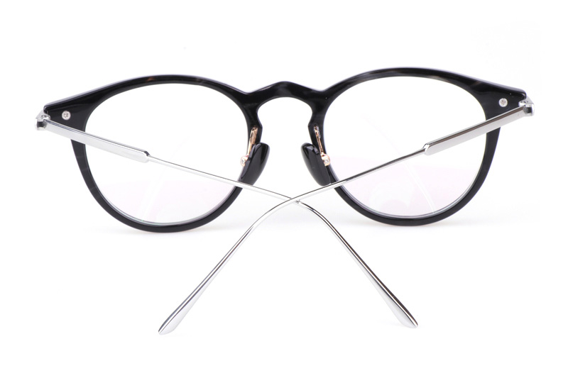 NJT2003 Eyeglasses Black Silver