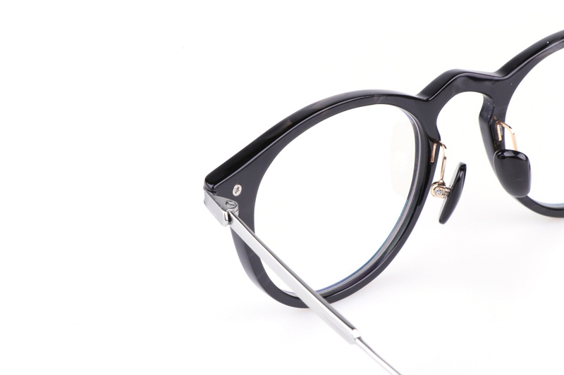 NJT2003 Eyeglasses Black Silver