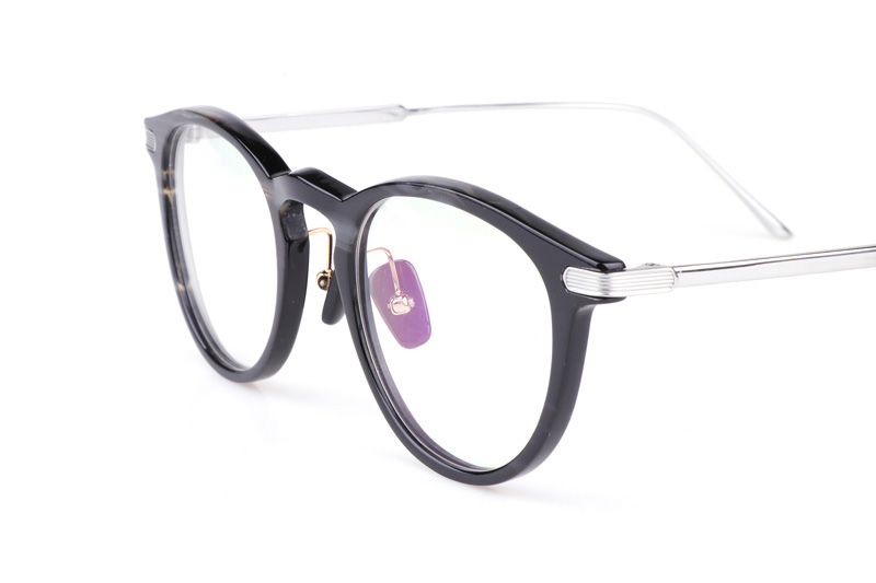 NJT2003 Eyeglasses Black Silver