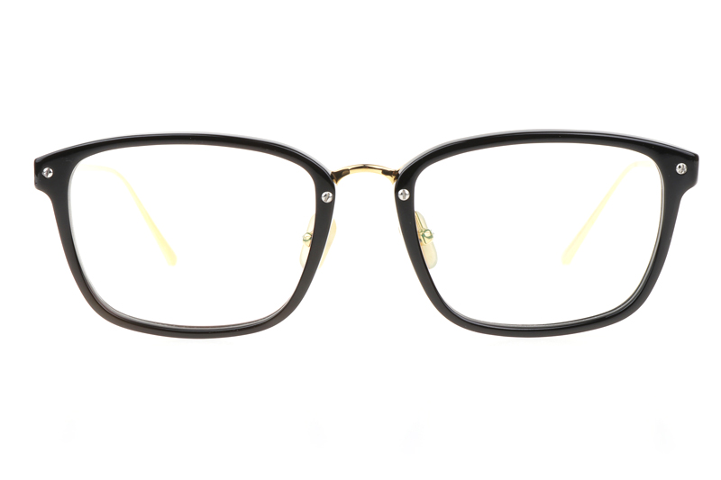NJT2005 Eyeglasses Black Gold