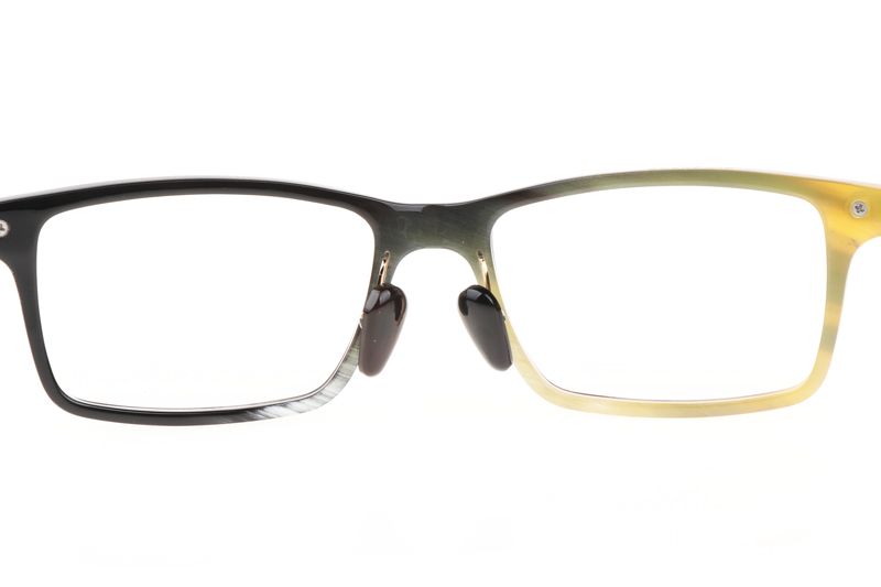 NJT2018 Eyeglasses Black Brown Silver