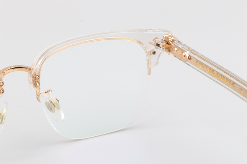 Neeners Eyeglasses Clear Gold