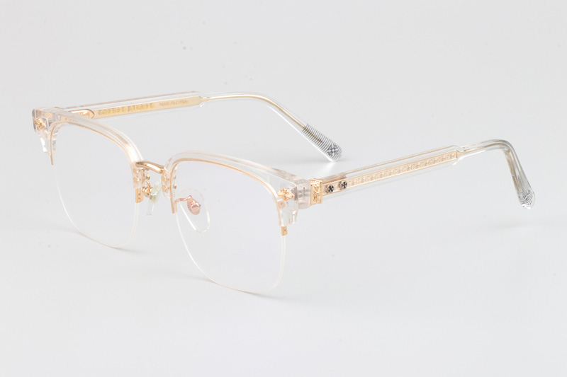 Neeners Eyeglasses Clear Gold