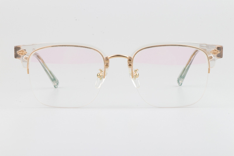 Neeners Eyeglasses Clear Gold