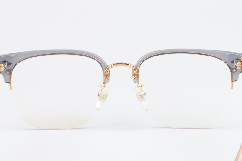 Neeners Eyeglasses Clear Gray Gold