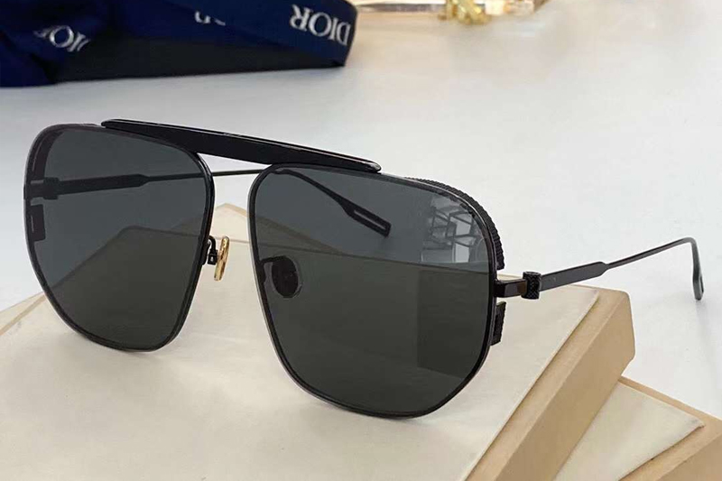 Neodior NU Sunglasses Black Gray