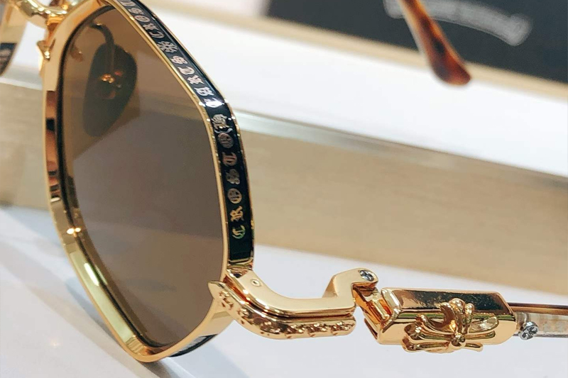 Nip Slip II Sunglasses Gold Brown
