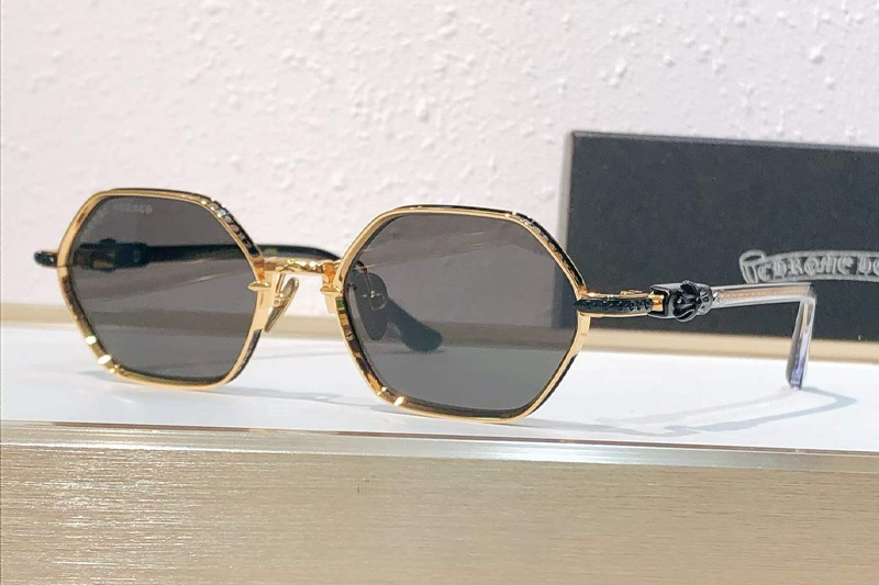Nip Slip II Sunglasses Gold Gray