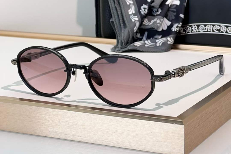 Nip Slip I Sunglasses Black Gradient Pink