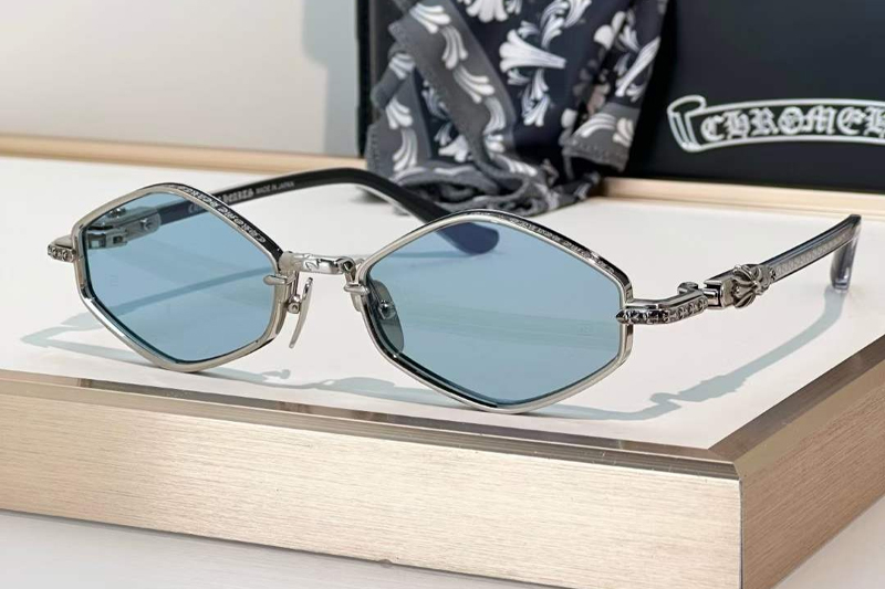 Nip Slip Sunglasses Silver Blue