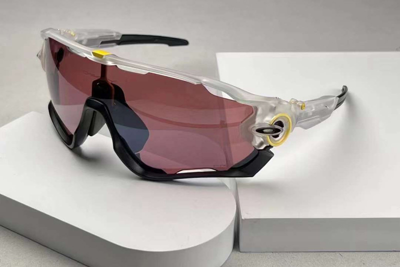 OO9290 Sunglasses Transparent Black Red