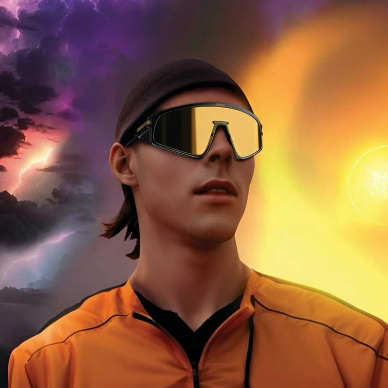 OO9404 Sunglasses Gray Gold Flash