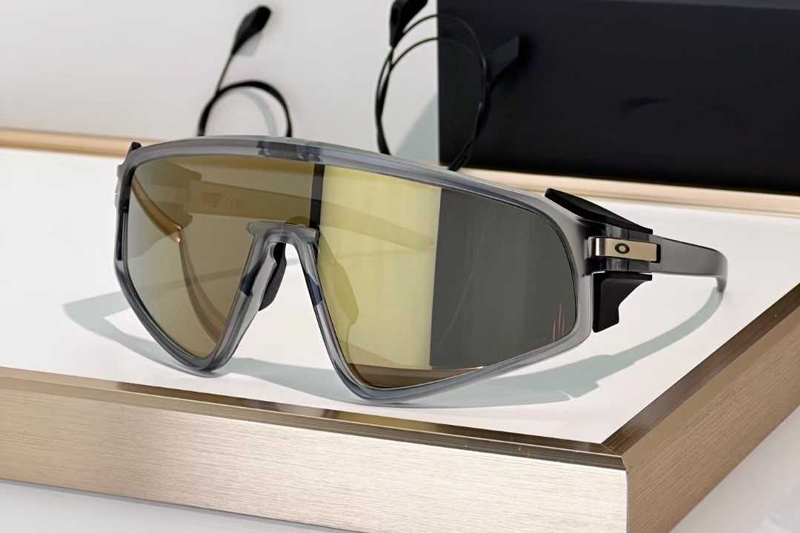 OO9404 Sunglasses Gray Gold Flash