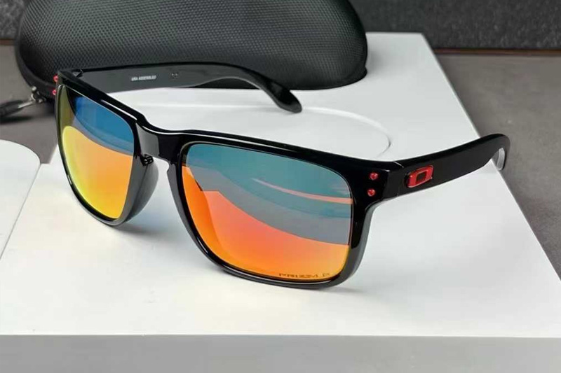 OO9417 Sunglasses Black Yellow Flash