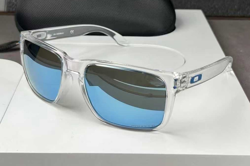 OO9417 Sunglasses Transparent Blue Flash