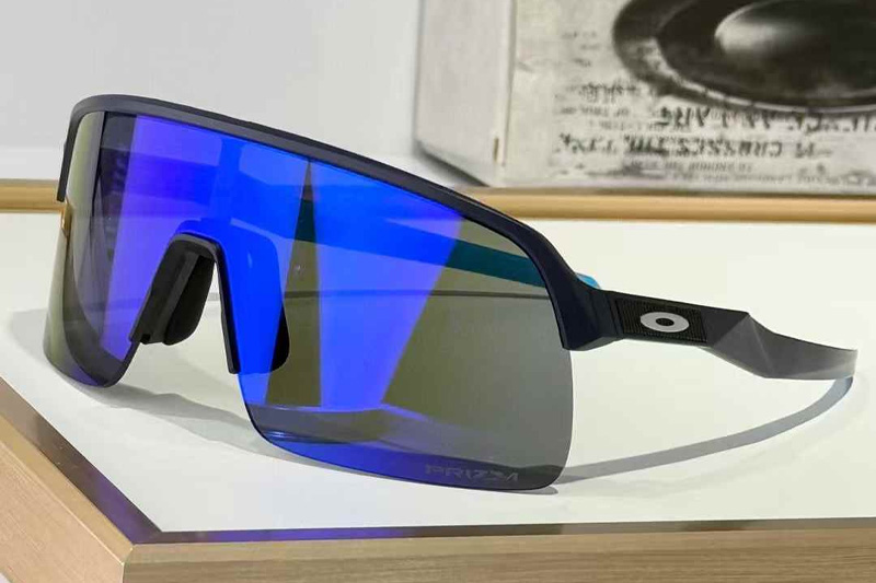 OO9463 Sunglasses Black Blue Flash