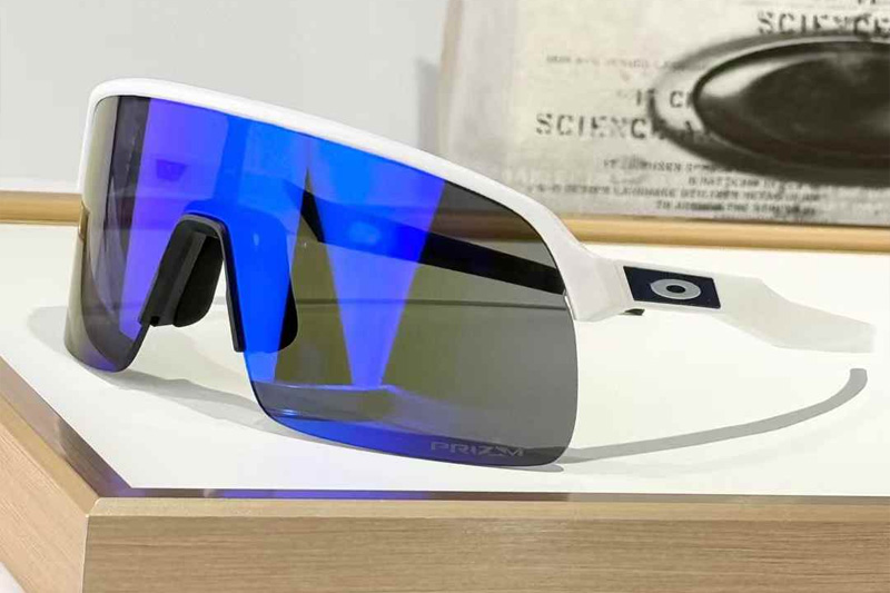 OO9463 Sunglasses White Blue Flash
