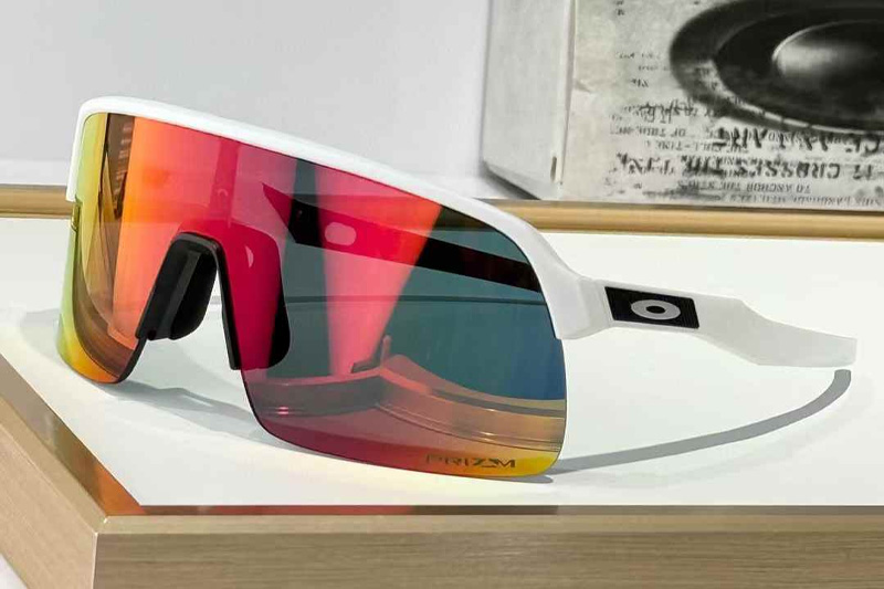 OO9463 Sunglasses White Red Flash