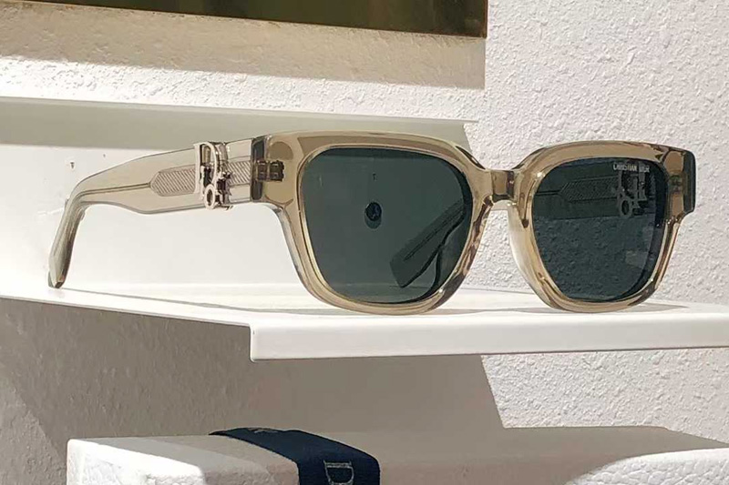 Oblique S11 Sunglasses Brown Green
