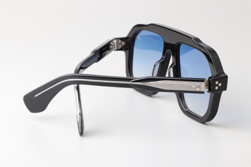 Octavian Sunglasses Black Gradient Blue