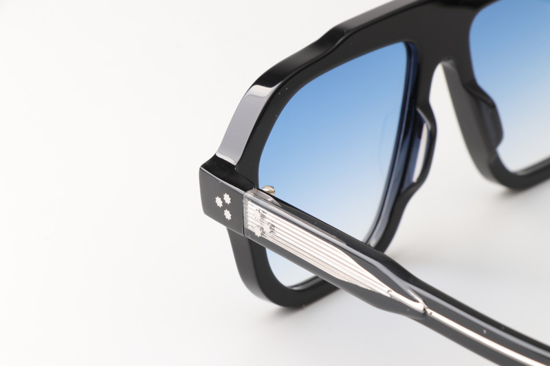 Octavian Sunglasses Black Gradient Blue