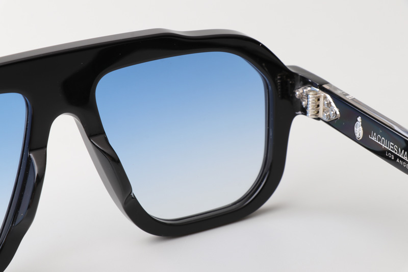 Octavian Sunglasses Black Gradient Blue