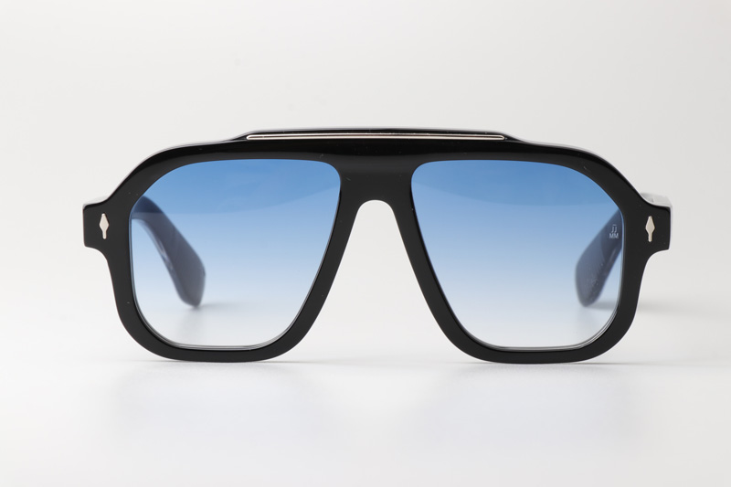Octavian Sunglasses Black Gradient Blue