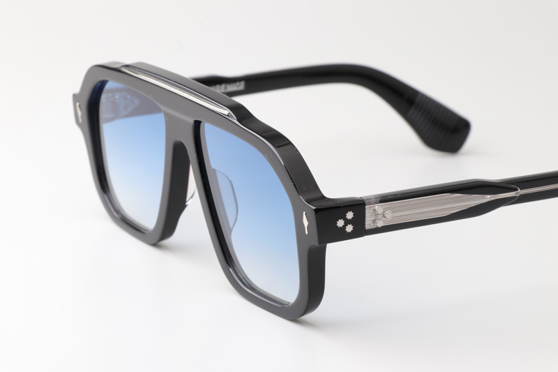 Octavian Sunglasses Black Gradient Blue