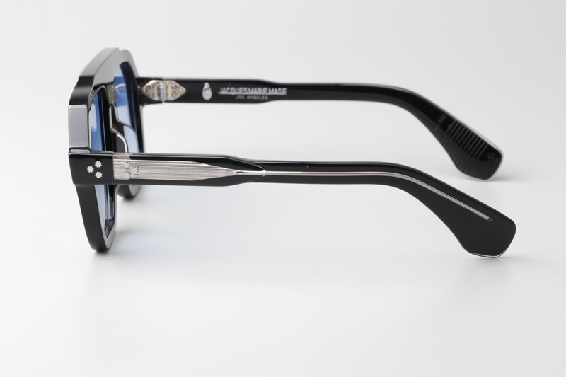 Octavian Sunglasses Black Gradient Blue