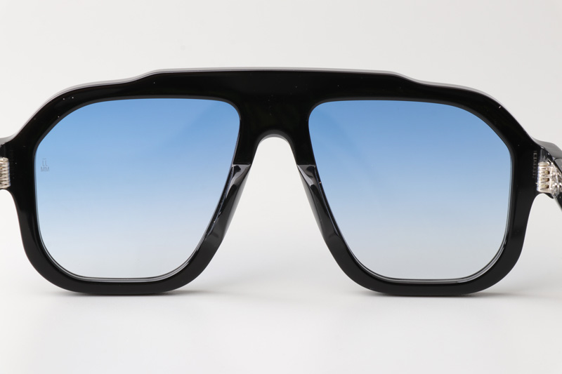 Octavian Sunglasses Black Gradient Blue