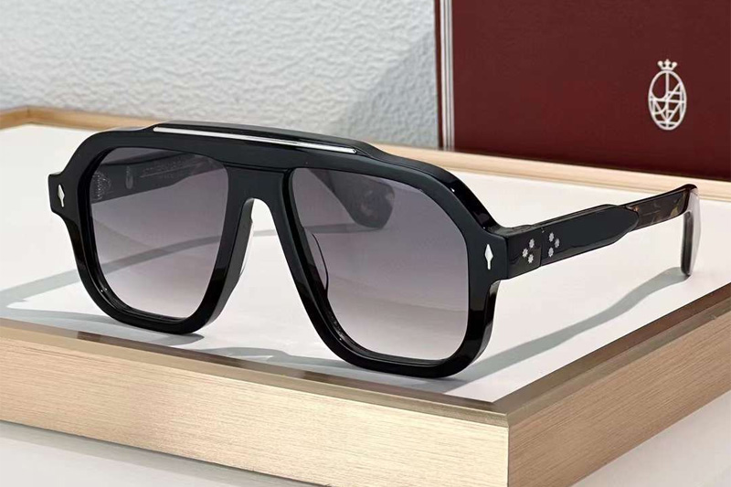 Octavian Sunglasses Black Gradient Gray