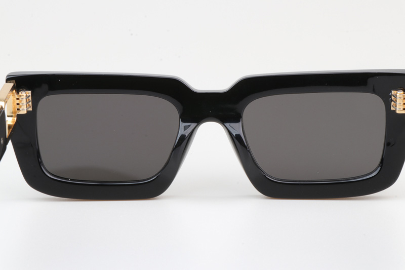 Oeri073 Sunglasses Black Gray