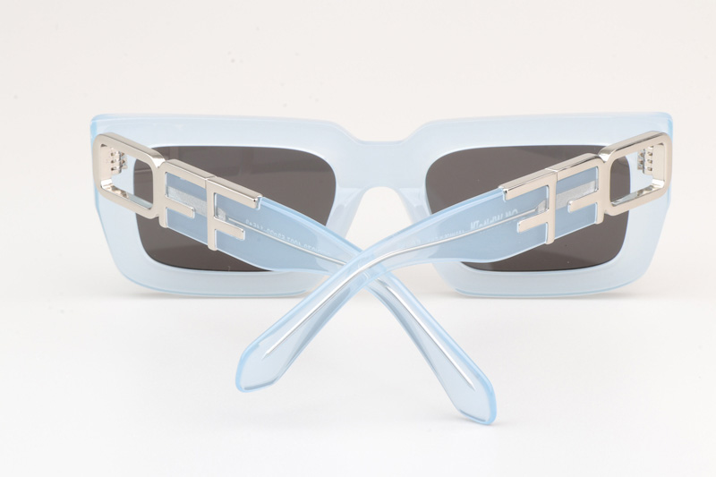 Oeri073 Sunglasses Blue Gray