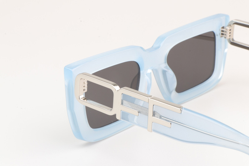 Oeri073 Sunglasses Blue Gray